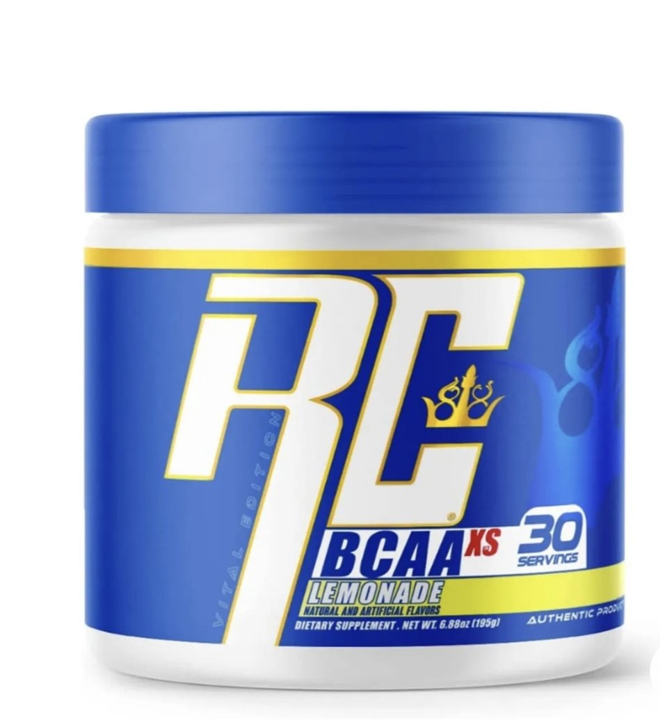 BCAA xs, Ronnie Coleman, 30 servicios, Limón