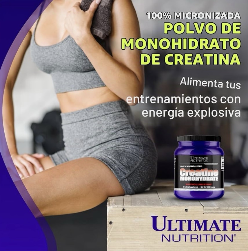 Creatina monohidratada ultímate 1K - Imagen 4