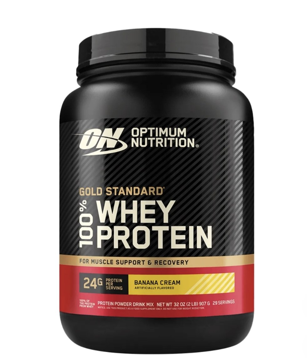 Gold Standard, Optimum Nutrition 100% Whey (2Lb)