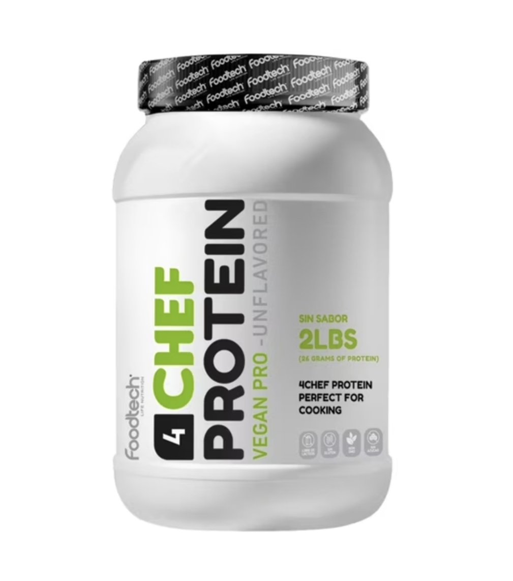4Chef Protein Vegan Pro Sin sabor, Foodtech (2Lb)