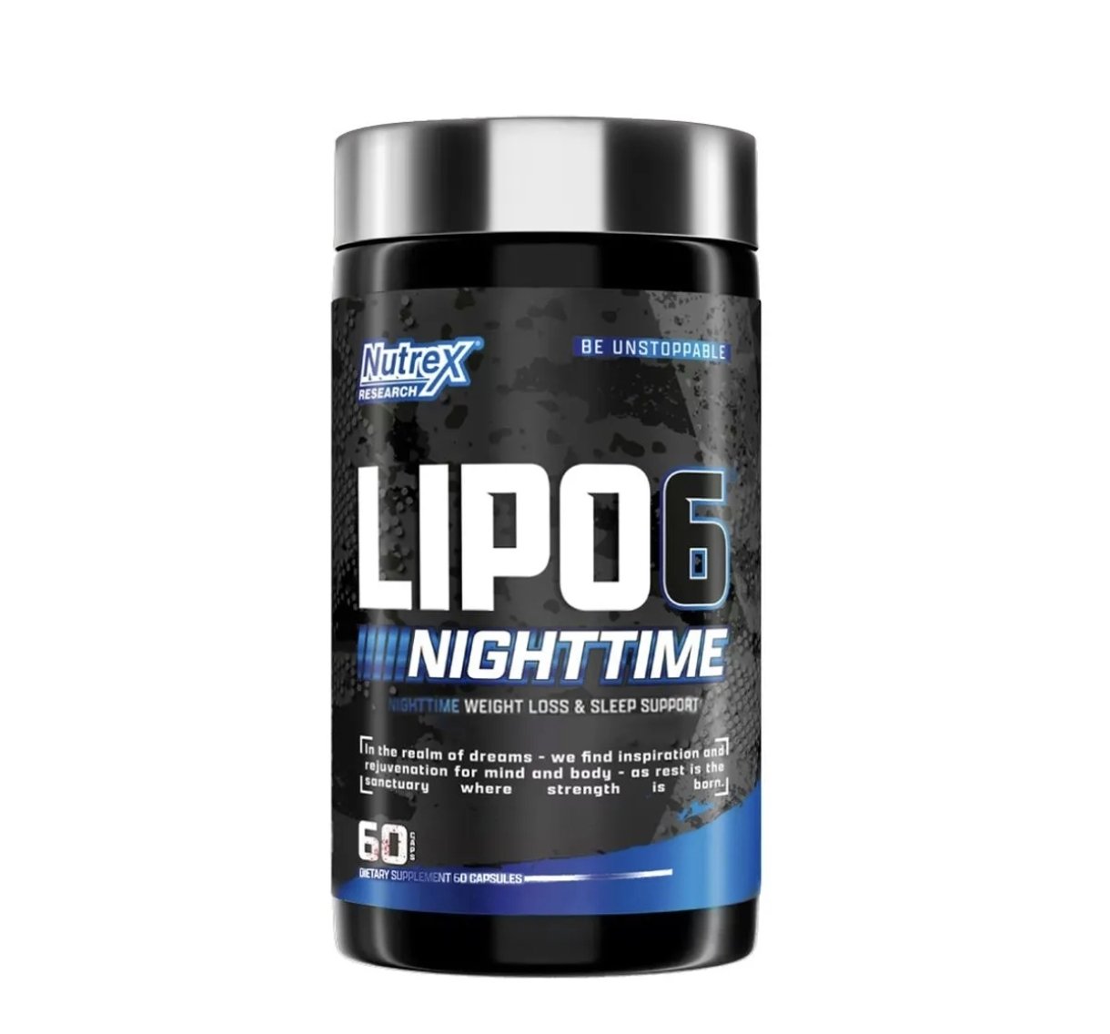 Lipo 6 Night Time, 60 Cápsulas. Nutrex