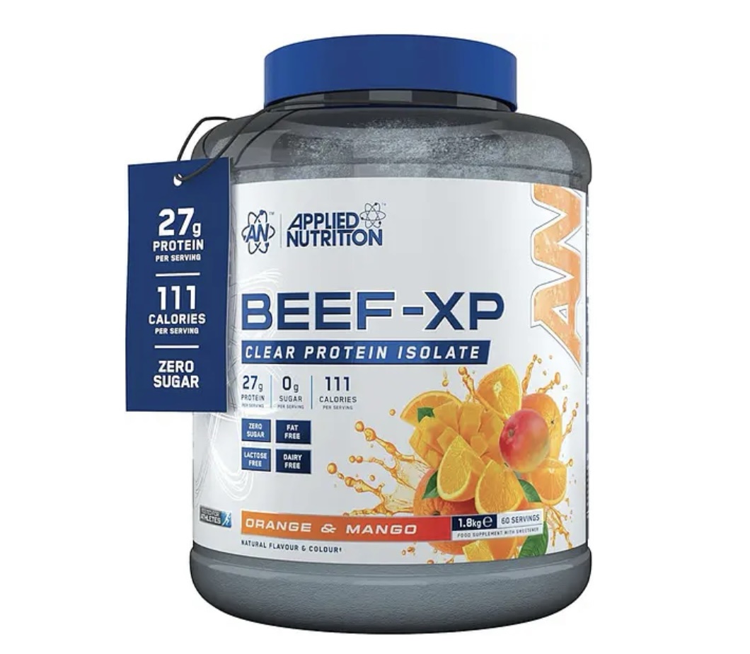 Beef-XP Clear Protein Isolate 4 lb – Applied Nutrition 🥩⚡con textura de jugo - Imagen 6