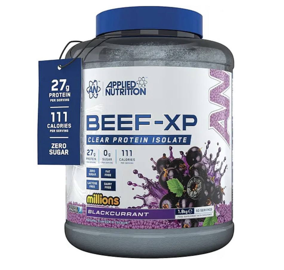 Beef-XP Clear Protein Isolate 4 lb – Applied Nutrition 🥩⚡con textura de jugo - Imagen 4