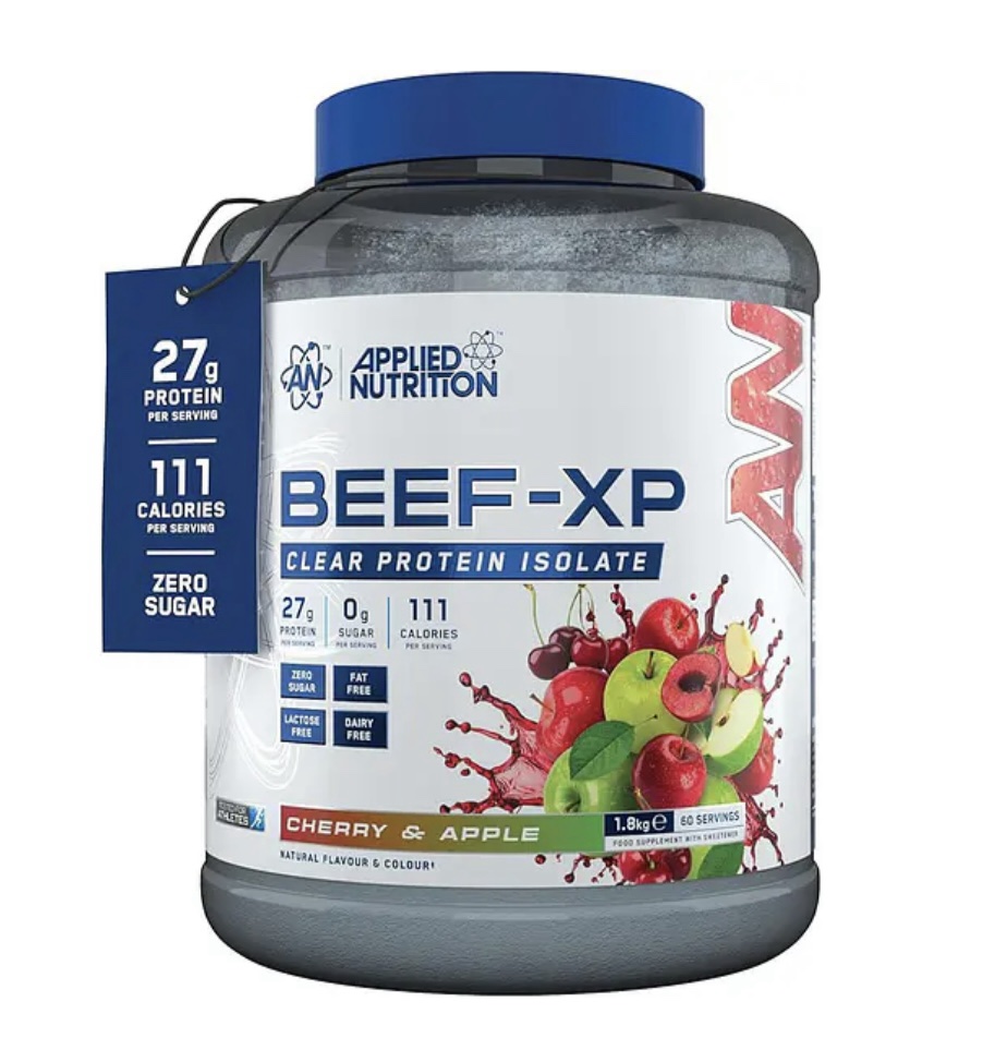 Beef-XP Clear Protein Isolate 4 lb – Applied Nutrition 🥩⚡con textura de jugo